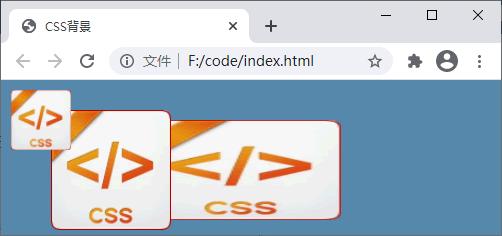多重背景层叠效果