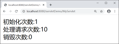 Servlet生周期