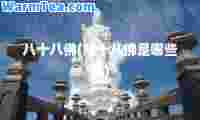 八十八佛(八十八佛是哪些佛)