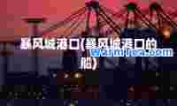 暴风城港口(暴风城港口的船)