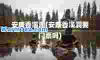 安康香溪洞(安康香溪洞要门票吗)