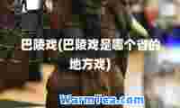 巴陵戏(巴陵戏是哪个省的地方戏)