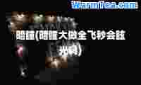 暗瞳(暗瞳大做全飞秒会眩光吗)