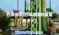 巴库油田(巴库油田的储量有多大)