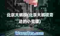 北京大裤衩(北京大裤衩旁边的小蛮腰)