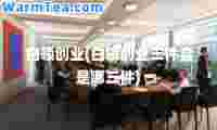 白领创业(白领创业三件套是哪三件)