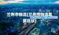 兰州市物流(兰州市物流发展现状)