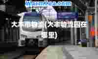 大丰市物流(大丰物流园在哪里)