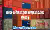 泰安县物流(泰安物流公司查询)