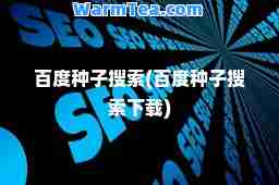 百度种子搜索(百度种子搜索下载)