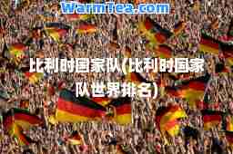 比利时国家队(比利时国家队世界排名)