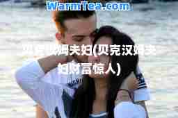 贝克汉姆夫妇(贝克汉姆夫妇财富惊人)