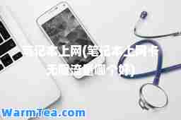 笔记本上网(笔记本上网卡无限流量哪个好)