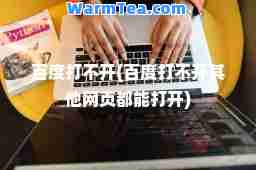 百度打不开(百度打不开其他网页都能打开)