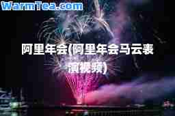 阿里年会(阿里年会马云表演视频)