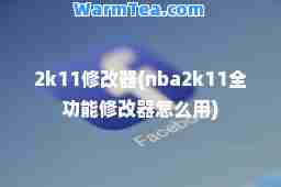 2k11修改器(nba2k11全功能修改器怎么用)