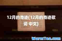 12月的奇迹(12月的奇迹歌词 中文)