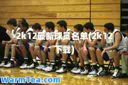 2k12球员名单(2k12下载)