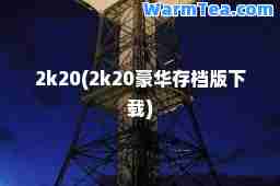2k20(2k20豪华存档版下载)