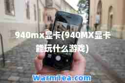 940mx显卡(940MX显卡能玩什么游戏)