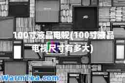 100寸液晶电视(100寸液晶电视尺寸有多大)