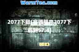 2077下载(赛博朋克2077下载到57.4)
