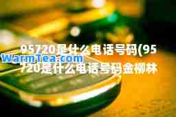 95720是什么电话号码(95720是什么电话号码金柳林小学)