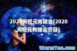 2020央视元宵晚会(2020央视元宵晚会节目)