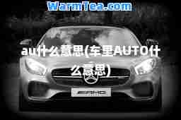 au什么意思(车里AUTO什么意思)