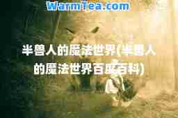 半兽人的魔法世界(半兽人的魔法世界百度百科)