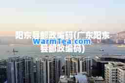 阳东县邮政编码(广东阳东县邮政编码)