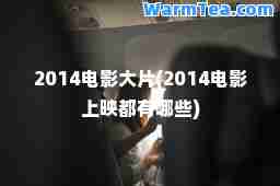 2014电影大片(2014电影上映都有哪些)