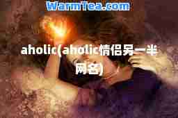 aholic(aholic情侣另一半网名)
