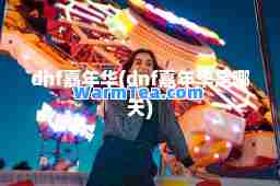 dnf嘉年华(dnf嘉年华是哪天)