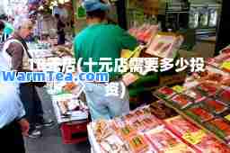 10元店(十元店需要多少投资)