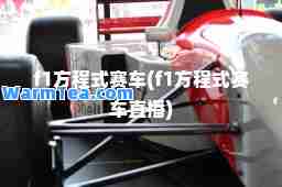 f1方程式赛车(f1方程式赛车直播)