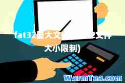 fat32文件(fat32文件大小限制)