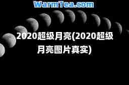 2020超级月亮(2020超级月亮图片真实)