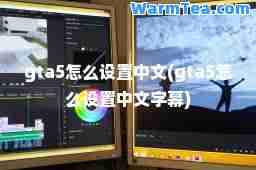 gta5怎么设置中文(gta5怎么设置中文字幕) gta5怎么设置中文(gta5怎么设置中文字幕)