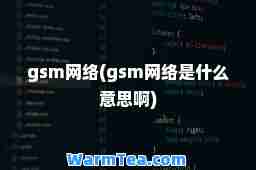 g网络(g网络是什么意思啊)