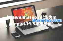 huaweimatepad(华为matepad 11.5平板参数)