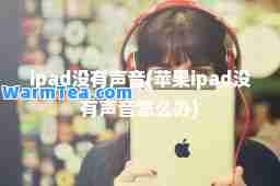ipad没有声音(苹果ipad没有声音怎么办) ipad没有声音(苹果ipad没有声音怎么办)