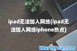ipad无法加入网络(ipad无法加入网络iphone热点)