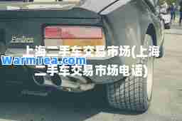 上海二手车交易市场(上海二手车交易市场电话)