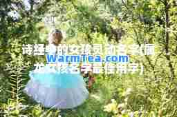 诗经中的女孩灵动名字(属龙女孩名字用字)
