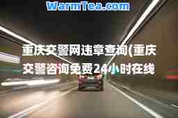 重庆交警网违章查询(重庆交警咨询免费24小时在线)