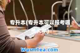 专升本(专升本可以报考哪些大学) 专升本(专升本可以报考哪些大学)