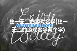的游戏名字(的游戏名字两个字)