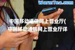 中国移动通信网上营业厅(中国移动通信网上营业厅详单查询)