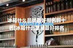 冰箱什么品牌最好排名前十名(冰箱什么品牌最好排名前十名有哪些)
